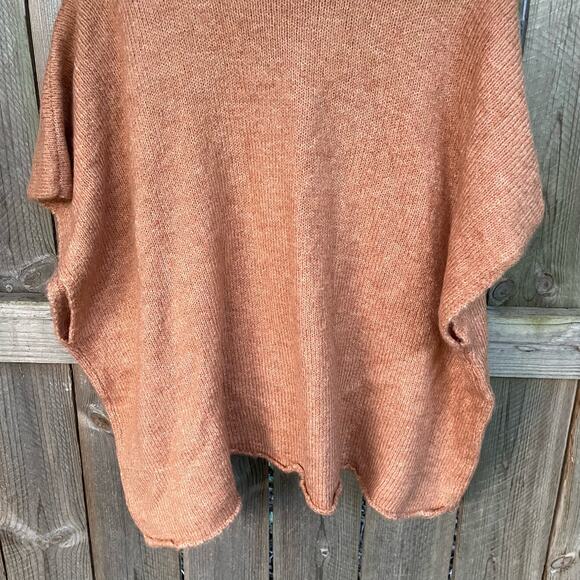 NWT Universal Thread Women's Knit Cowl Neck Sweater Pullover Orange Medium - Picture 6 of 9